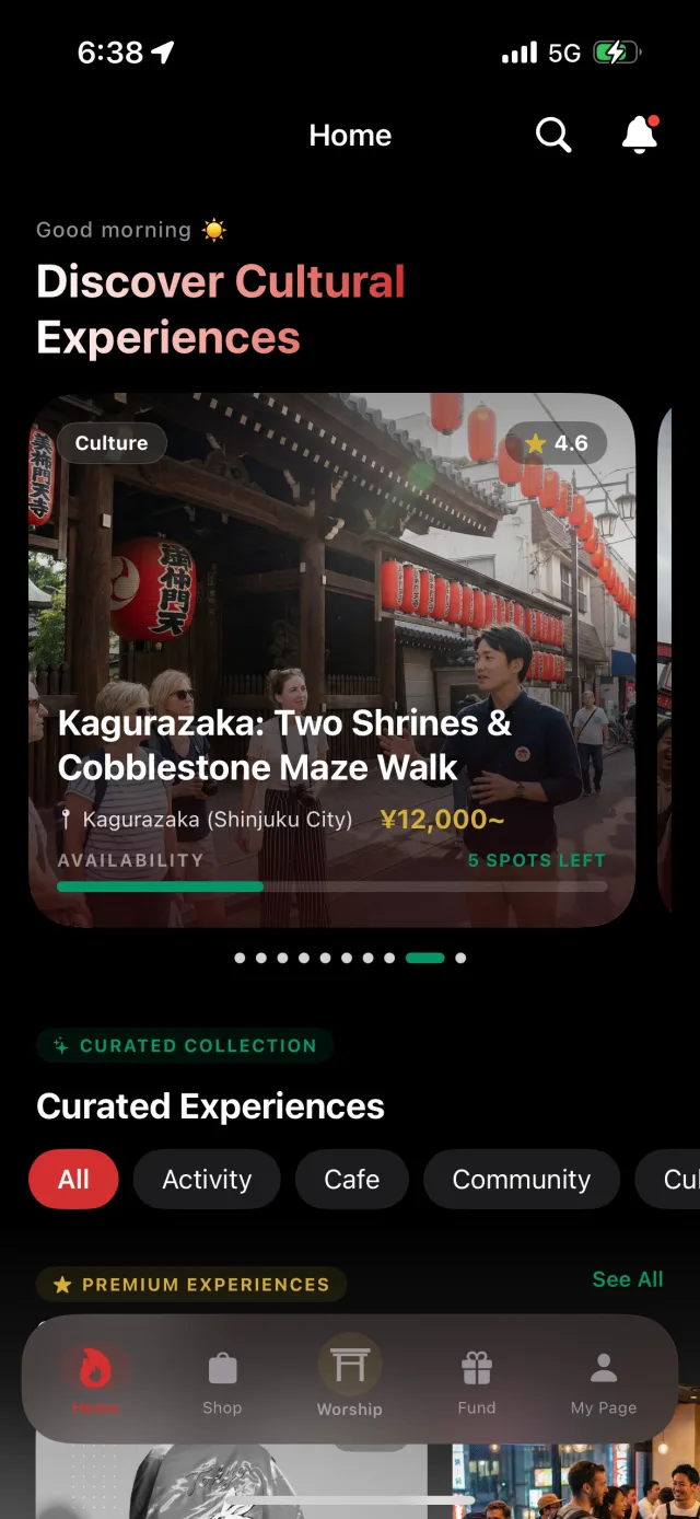 Discover cultural experiences