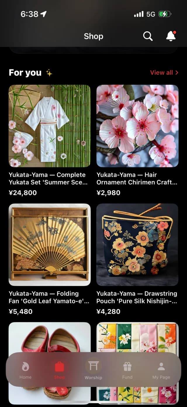 Shop traditional craft