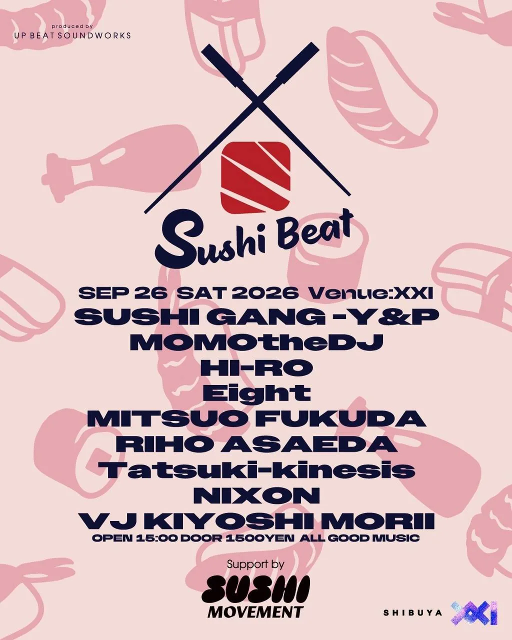 SUSHI BEAT ― Supported by SUSHI MOVEMENT