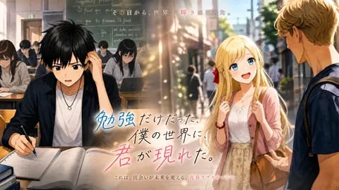 勉強だけだった僕の世界に、君が現れた
