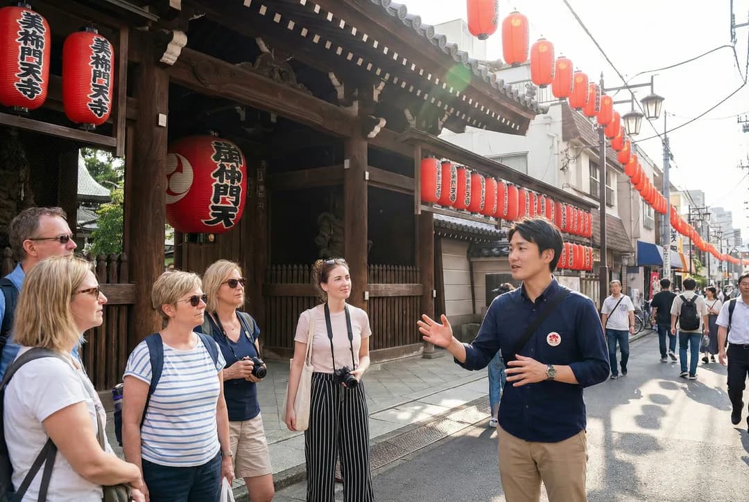 【History/Alleys】Kagurazaka: A Stroll Through Two Shrines and a Stone-Paved Maze|Includes Sweets at a Hidden Café