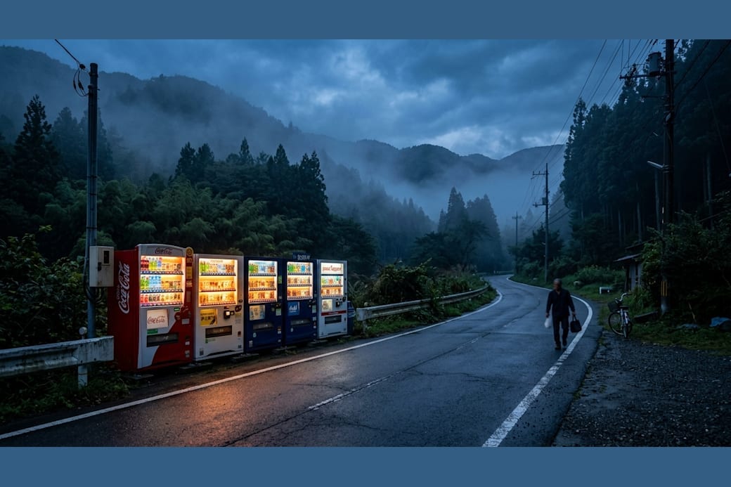 Why Japan Has 5 Million Vending Machines